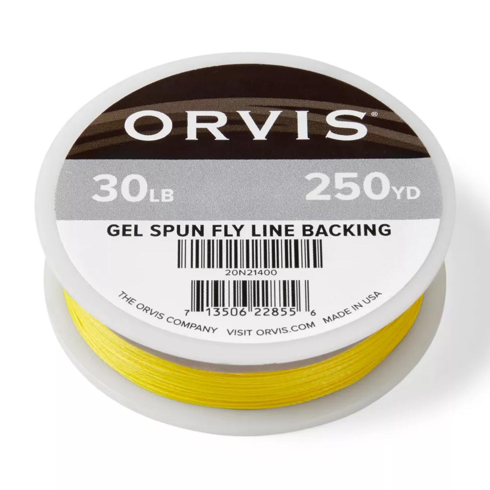 Orvis Gel Spun Fly Line Backing 30lb 250 Yards YELLOW