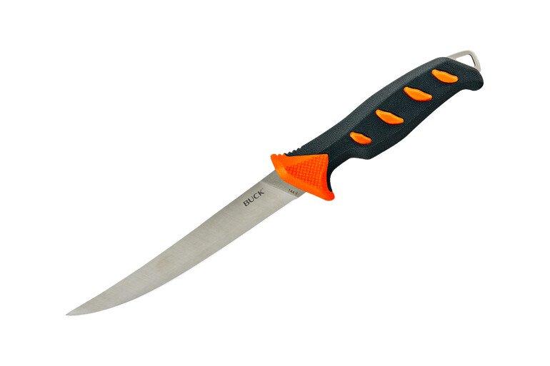 Buck Knives 144 Hookset 6in Freshwater Fillet Knife ORANGE/GRAY