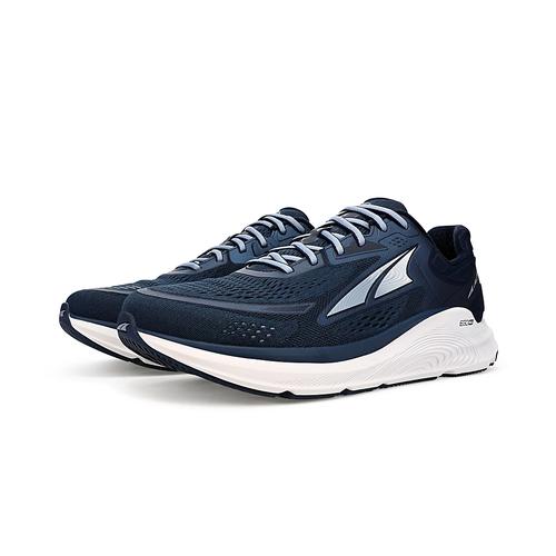 Altra Men's Paradigm 6 Running Shoe in Navy and Light Blue