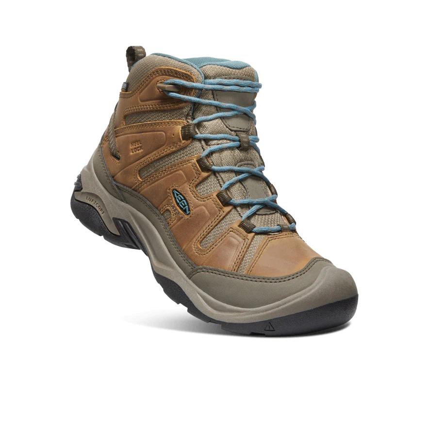 Keen Women's Circadia Mid Waterproof Hiking Boots TOASTED_COCONUT