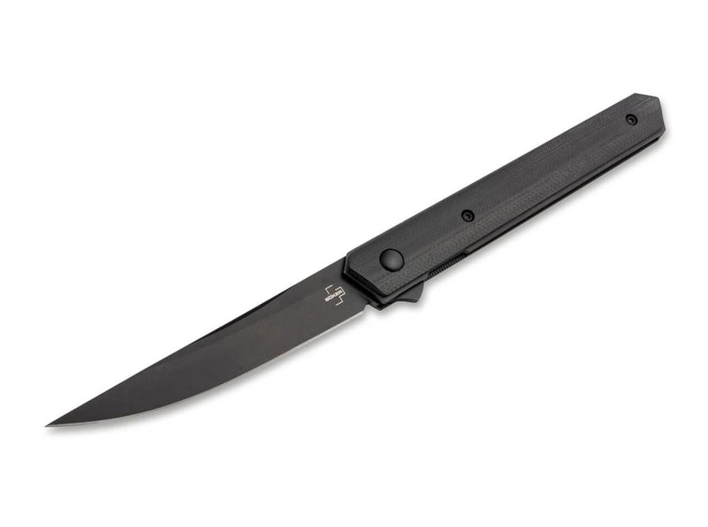 Boker Kwaiken Air All Black VG-10 Folding Knife BLACK_G10
