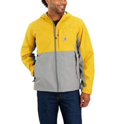 Carhartt Men's Storm Defender Relaxed Fit Lightweight Packable Jacket YELLOW_CURRY