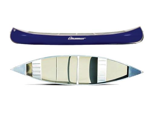 Grumman 13ft Aluminum Double Ended Canoe with Color BLUE