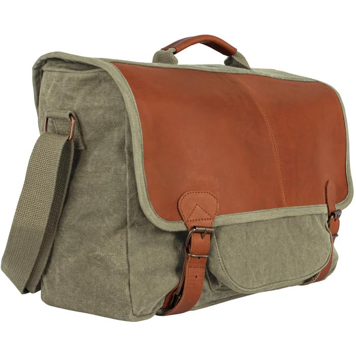 Fox Outdoor Products Graduate Satchel Briefcase OLIVE