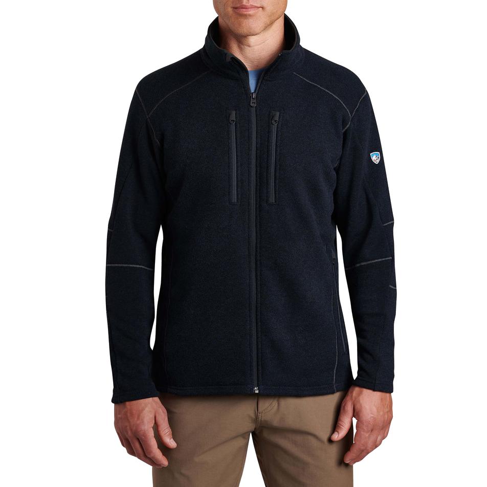 Kuhl Men's Interceptr Full Zip Fleece Jacket MUTINY_BLUE