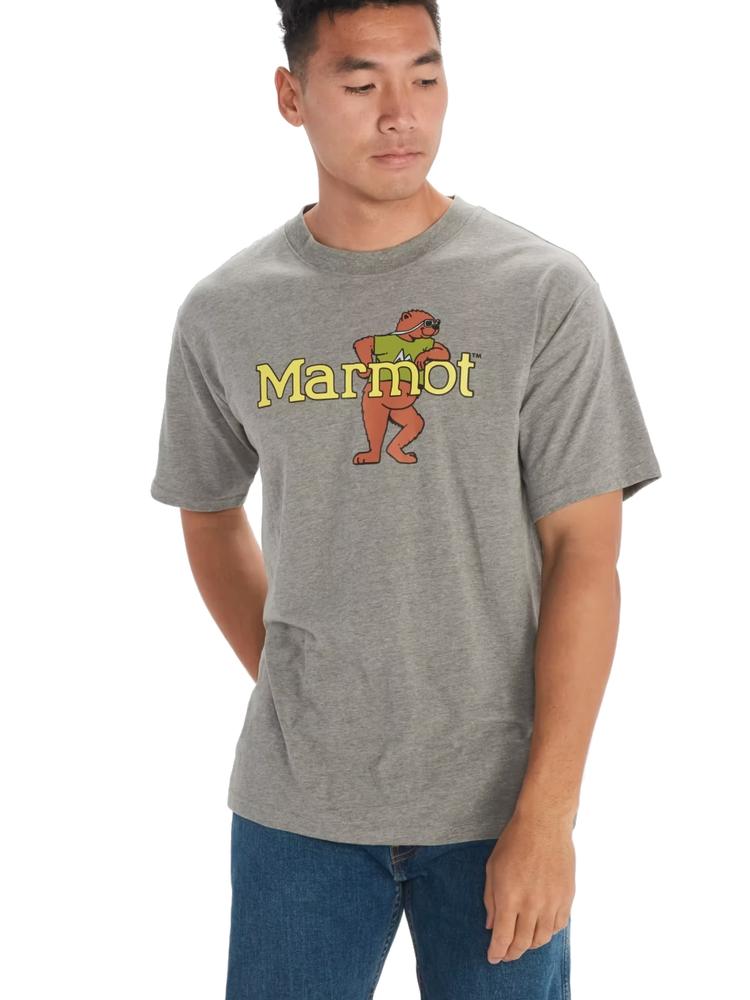 Marmot Men's Leaning Marty T-Shirt CHARCOAL