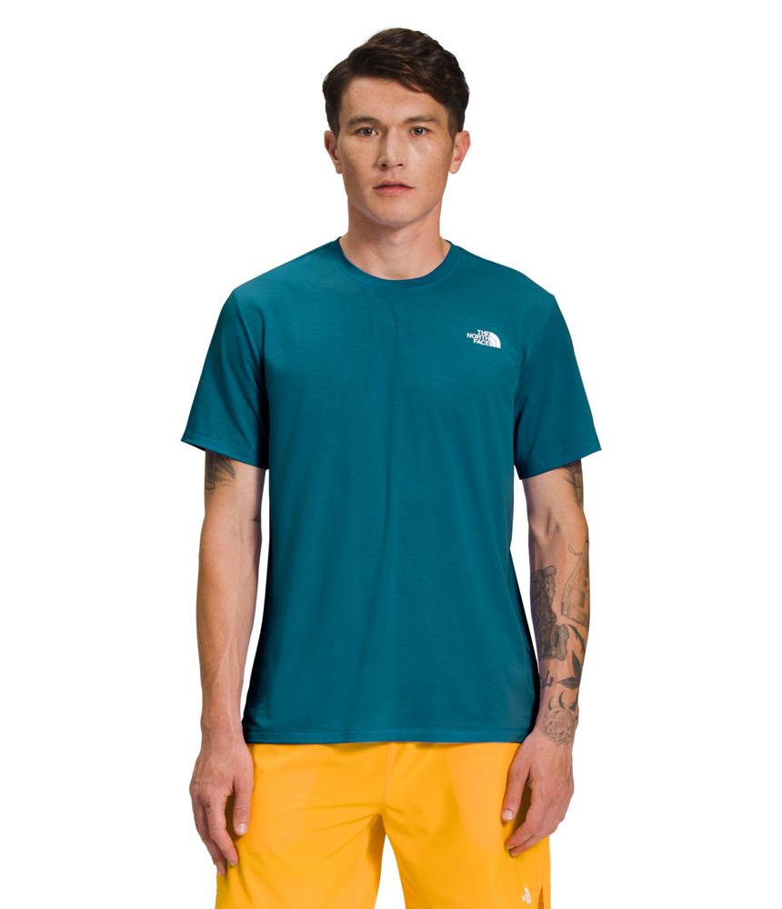 The North Face Men's Wander Short Sleeve Tee EFS_BLUECORAL