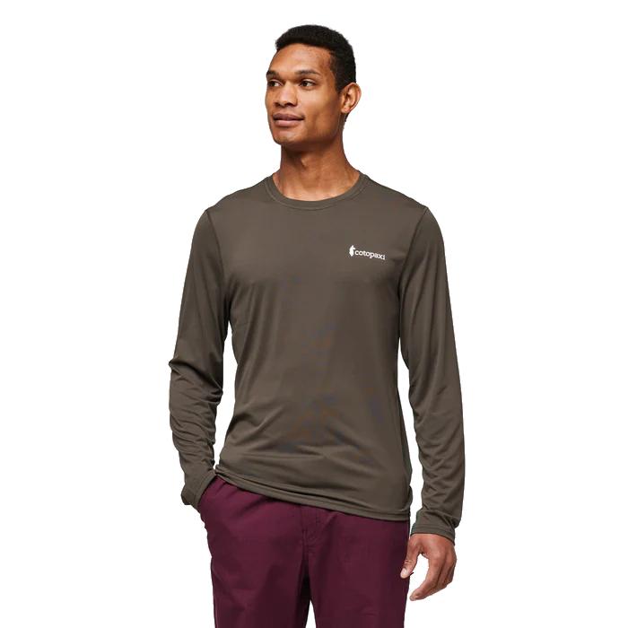 Cotopaxi Men's Fino Tech Long Sleeve Tshirt IRON