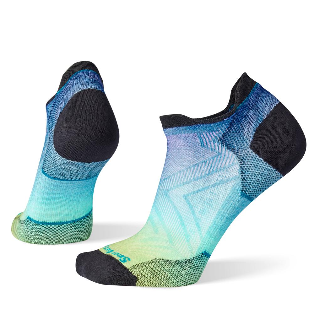 Smartwool Women's Run Zero Cushion Ombre Low Ankle Socks CAPRI