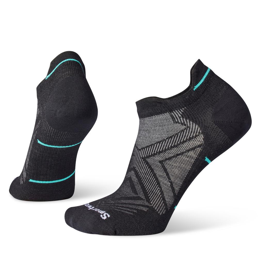 Smartwool Women's Run Zero Cushion Low Ankle Socks BLACK