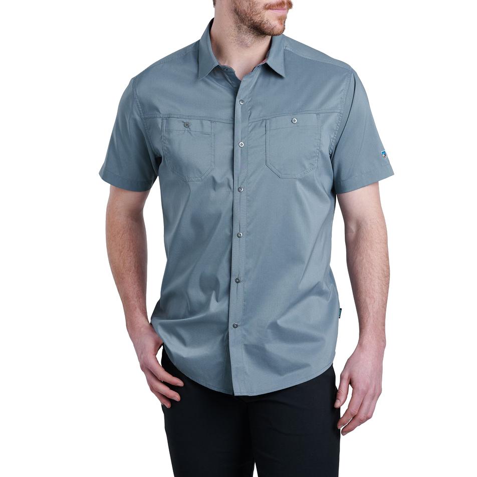 Kuhl Men's Stealth Short Sleeve Shirt DEEP_WATER