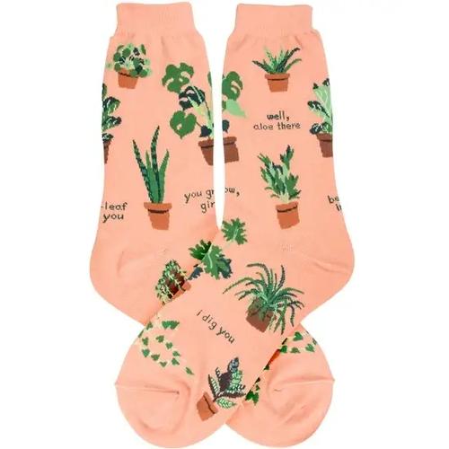 Foot Traffic Women's Plant Lady Socks