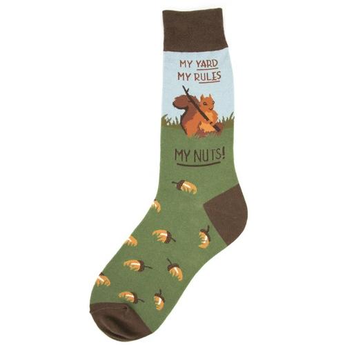 Foot Traffic Men's Squirrel Socks
