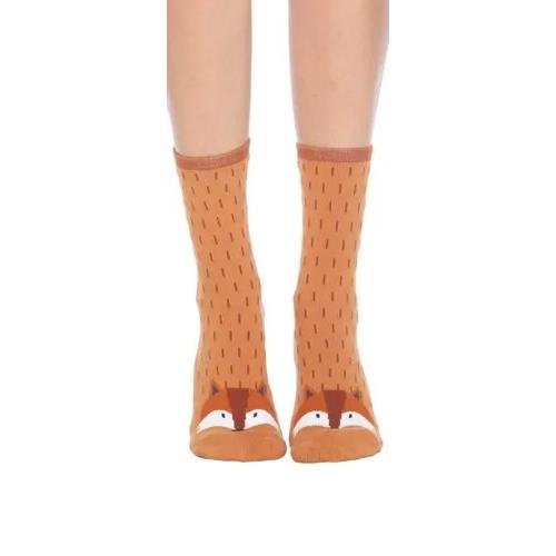  Foot Traffic Women's Fox Slipper Socks