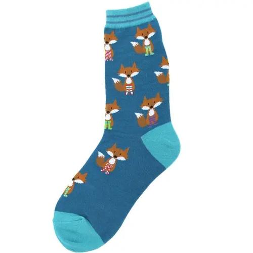 Foot Traffic Women's Fox In Socks Socks