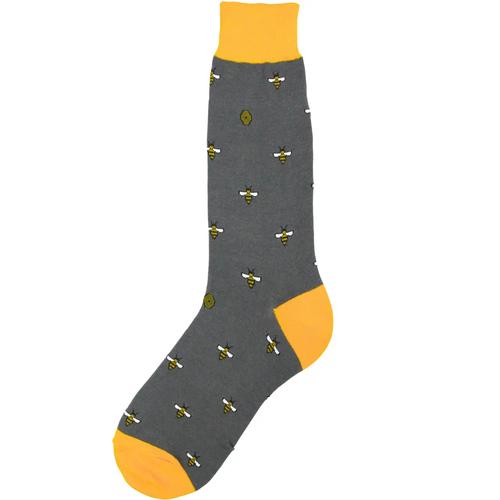 Foot Traffic Men's Bees Socks