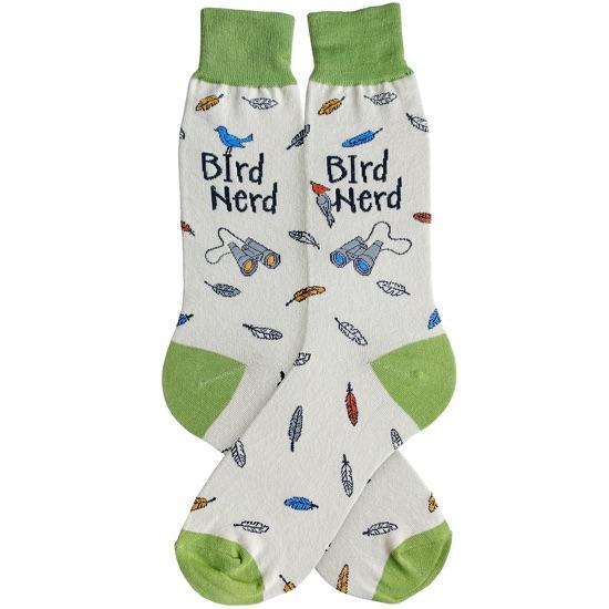  Foot Traffic Men's Bird Nerd Socks
