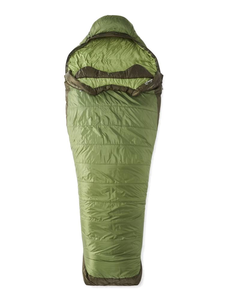 Marmot Trestles Elite Eco 30 Degree Sleeping Bag Extra Wide GREEN