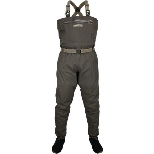 Paramount Outdoors Youth Stonefly Stockingfoot Chest Wader ELK_BROWN
