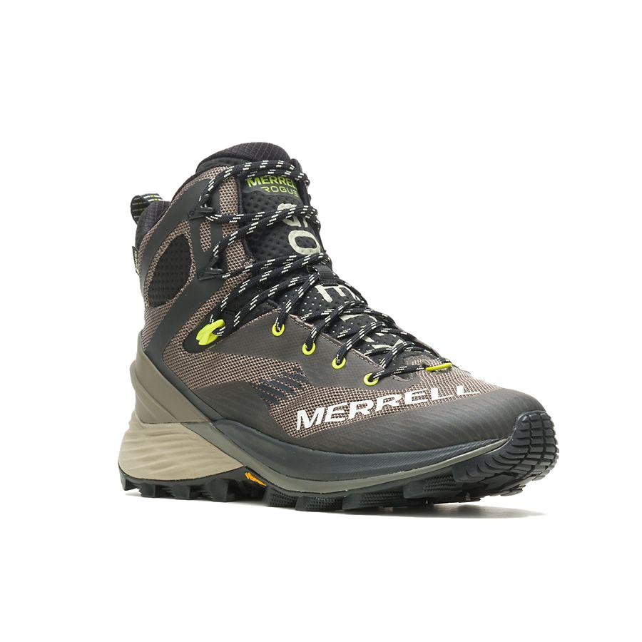 Merrell Men's Rogue Hiker Mid GTX Hiking Boots BOULDER