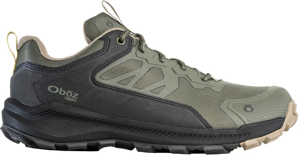Oboz Men's Katabatic Low Waterproof Hiking Shoe EVERGREEN