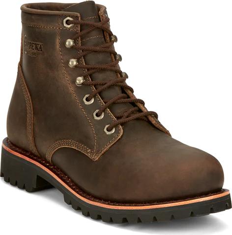  Chippewa Men's Classic 2 Steel Toe Work Boots Nc2081
