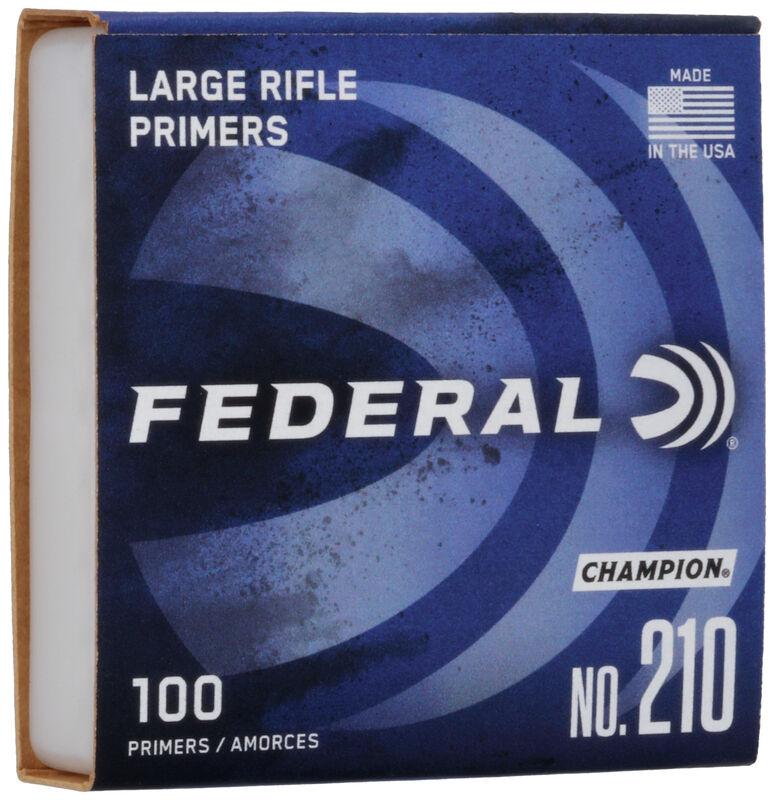 Federal Premium Champion Large Rifle Primers 100PCK