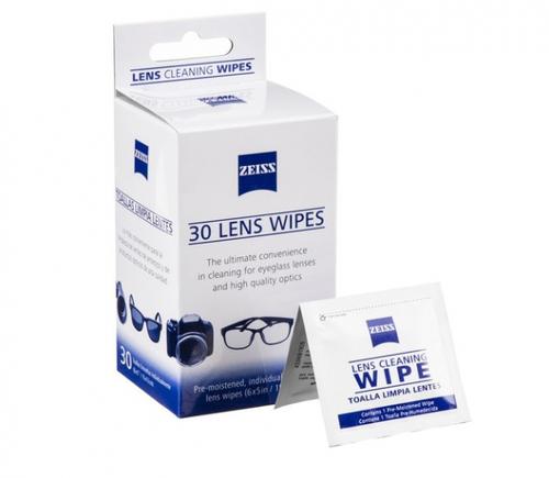 Zeiss Optics Lens Wipes 30-Count
