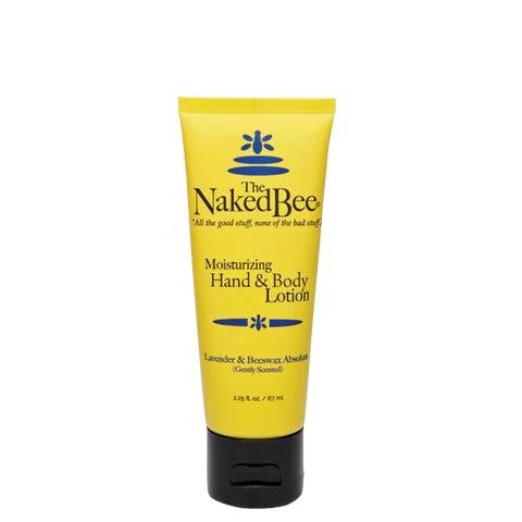 The Naked Bee Lavender and Beeswax Absolute Lotion 2.25oz Tube