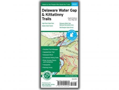 NY-NJ Trail Conference Delaware Water Gap and Kittatinny Trails Map Set
