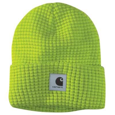 Carhartt Knit Reflective Patch Beanie BRITE_LIME