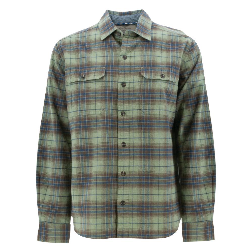 Old Ranch Men's Zion Long Sleeve Shirt SAGE