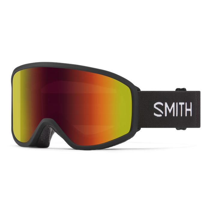 Smith Optics Reason OTG Red Sol-X Snowsports Goggles BLACK