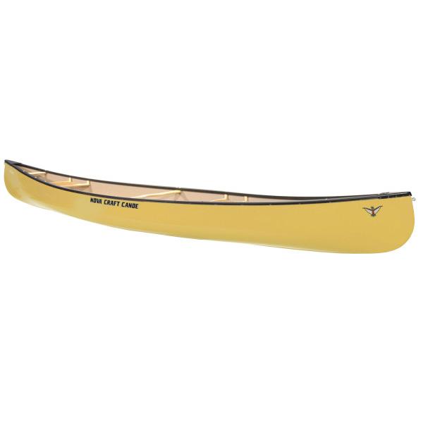 Nova Craft Canoe Prospector 16 Aramid Lite with Aluminum Gunwales CLEAR
