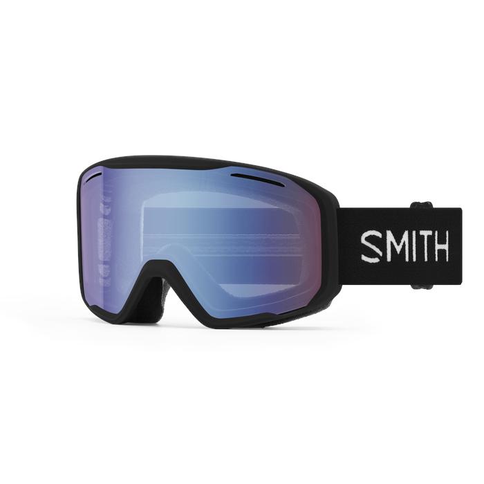 Smith Optics Blazer Snow Goggles Black with Blue Sensor Lens BLACK
