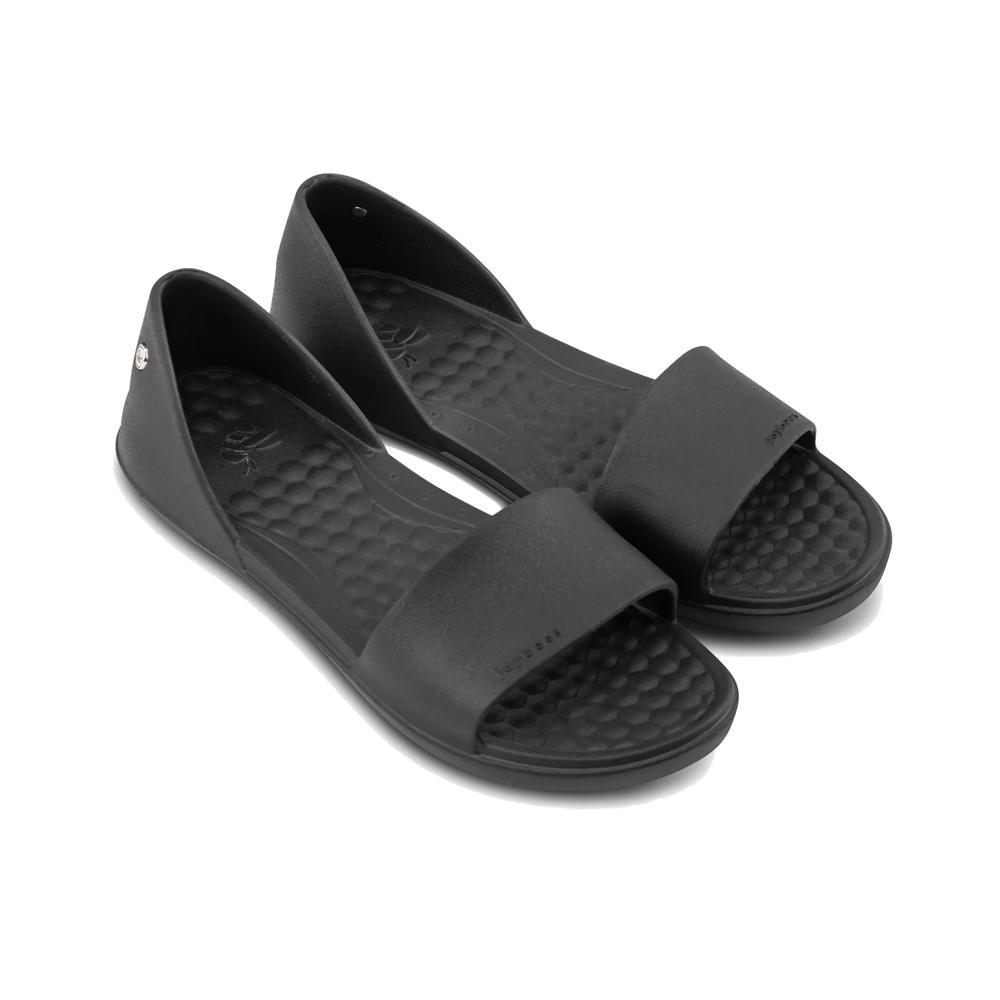Joybees Women's Friday Flat Sandals BLACK