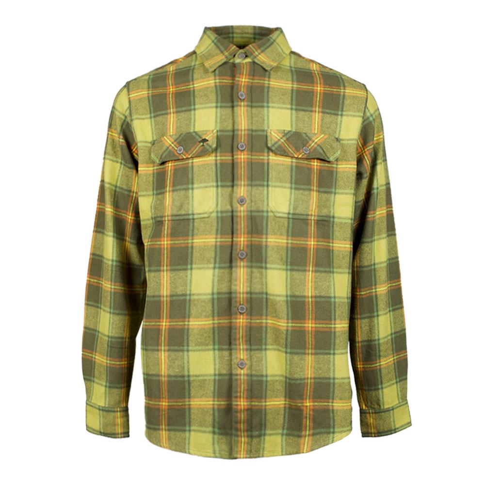 Arborwear Men's Chagrin Flannel Shirt BANYAN_GREEN