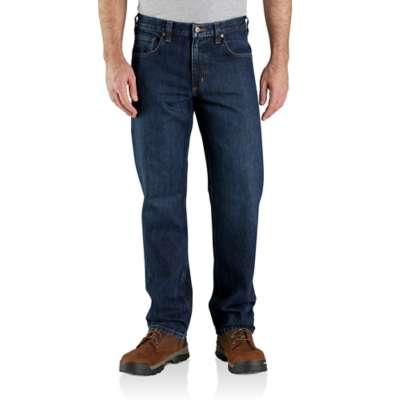 Carhartt Men's Relaxed Fit 100% Cotton Denim Jeans DEEP_CREEK