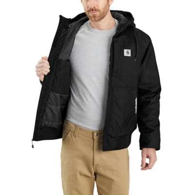 Carhartt Men's Yukon Extremes Insulated Loose Fit Active Jac - 4 Extreme Warmth Rating BLACK