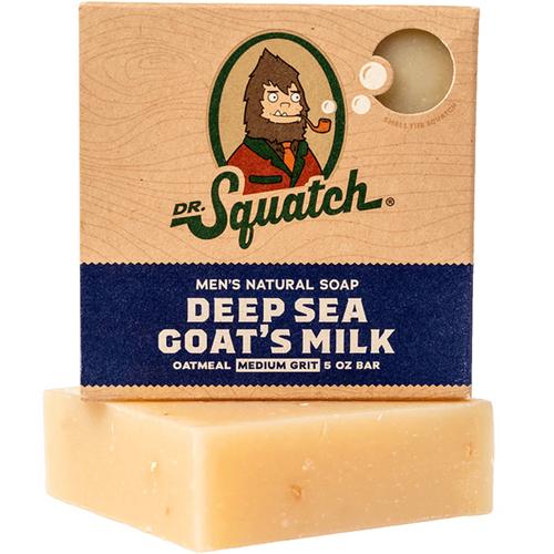 Dr Squatch Deep Sea Goat's Milk Exfoliating Bar Soap