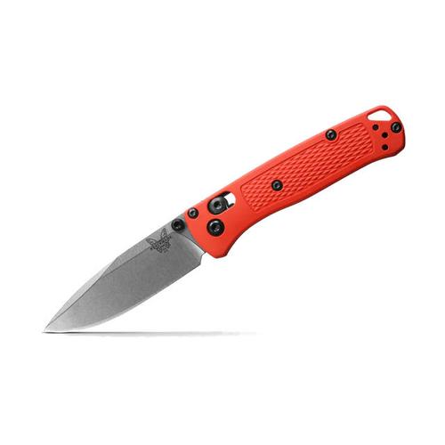 Benchmade Knives Mini Bugout Mesa Red Grivory