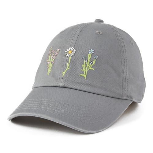 Life Is Good Detailed Wildflowers Chill Cap