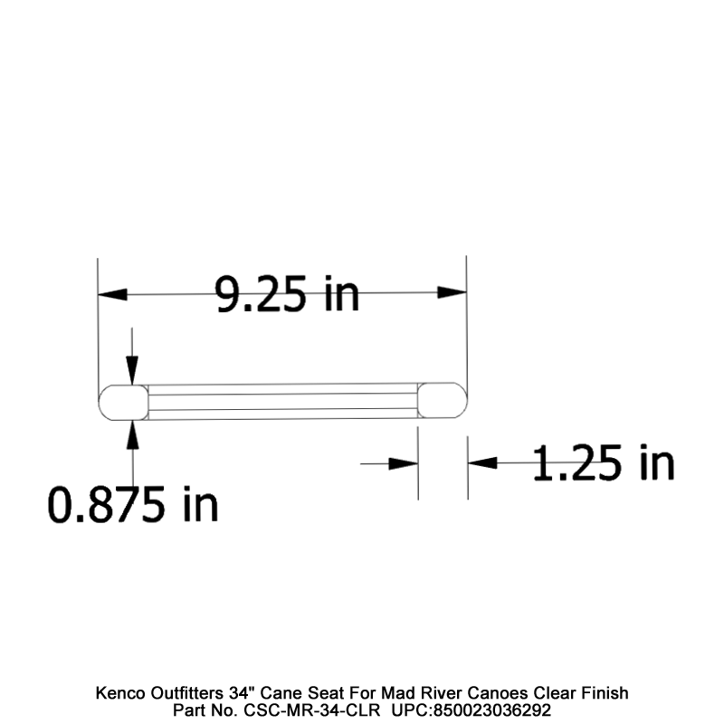 Cannon Chameleon Youth Kayak Paddle