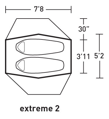 alps mountaineering extreme 2 person tent